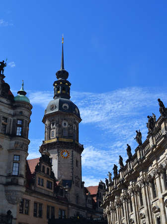 Tower Haussmann St George Palace in Dresdenのeditorial素材