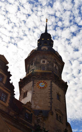 Tower Haussmann St George Palace in Dresdenのeditorial素材