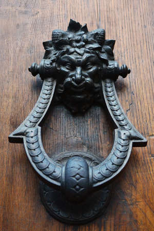 Decorative antique door handleの写真素材