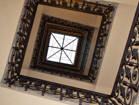 Vintage staircaseの写真素材