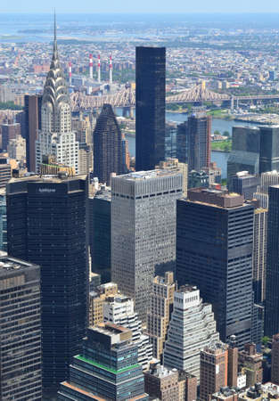 New York City bird eye viewの写真素材