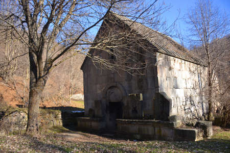 Ancient monastery in Dilijan, Armeniaの写真素材