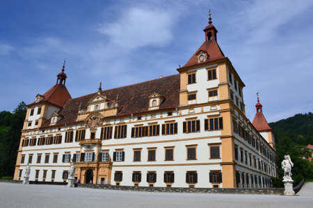 The Eggenberg castle in Graz, Austriaのeditorial素材