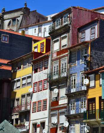 Colorful houses of Porto Ribeira