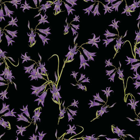 Bluebell patternの写真素材
