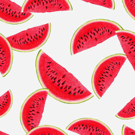 Watermelon patternの写真素材
