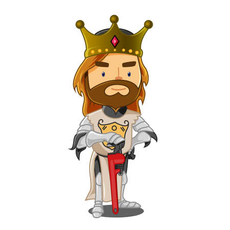 Plumber Kingのイラスト素材