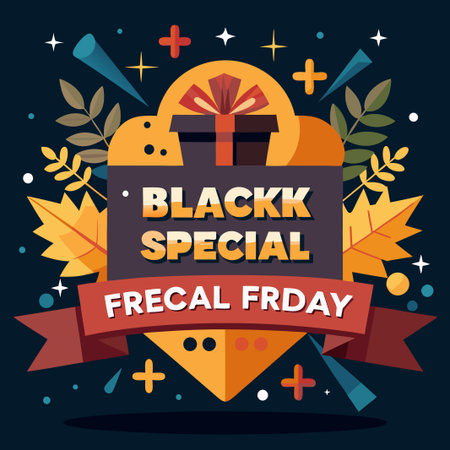 Black Friday Sale Event Templateのイラスト素材
