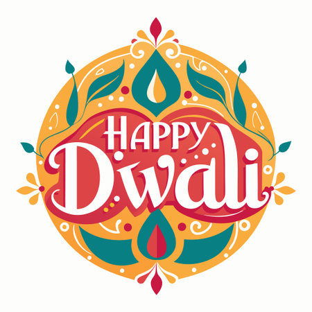 Happy Diwali, festival of light. Modern geometric minimalist design. Poster, banner and social media templateのイラスト素材