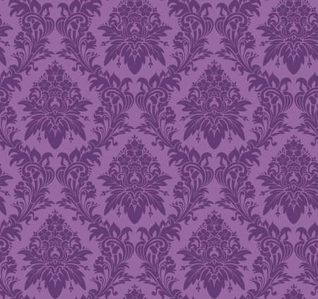 Vector. Seamless Classic Wallpaperのイラスト素材