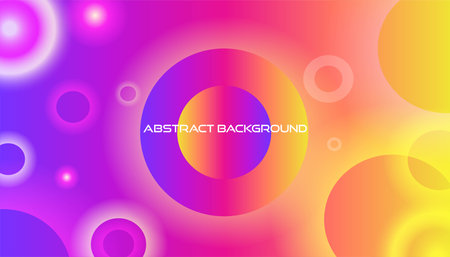 Gradient flowing geometric pattern background texture for poster cover design. Minimal color abstract gradient banner template. Modern vector wave shape for website or walpaperのイラスト素材