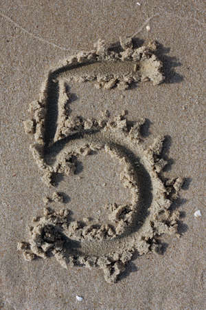 Number 5の写真素材