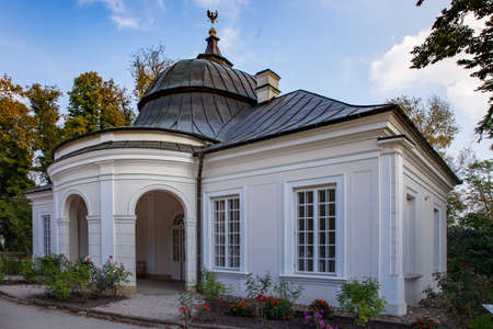 KUROZWEKI, POLAND - OCTOBER 06,, 2015: Popular tourist place in Swietokrzyskie voivodeship, Poland.