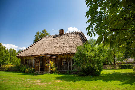 WASILKOW, POLAND - AUGUST 09.2019: Podlasie Museum of Folk Culture.のeditorial素材