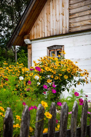 WASILKOW, POLAND - AUGUST 09.2019: Podlasie Museum of Folk Culture.のeditorial素材