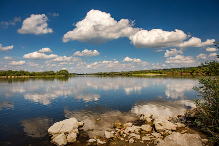 The longest river in Poland near Kazimierz Dolny