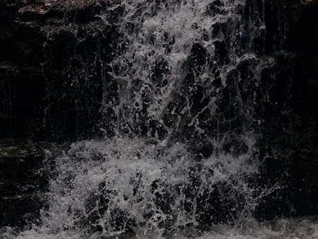 Lastiver Waterfall near Enokavan and Ijevan, Armenia, selective focus.の写真素材