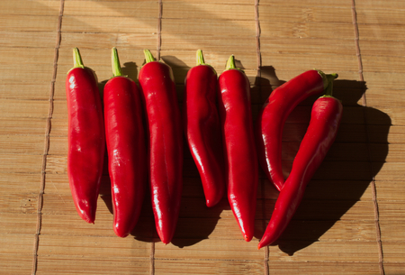hot chiliの写真素材