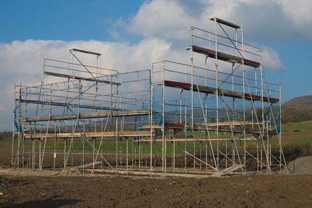 scaffoldの写真素材