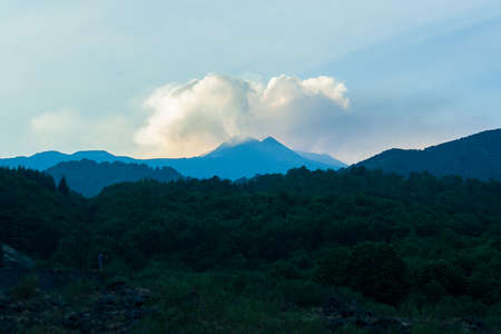 Etna landscapeの写真素材