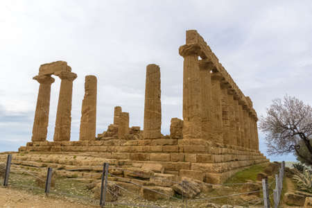 Temple of Juno. の写真素材