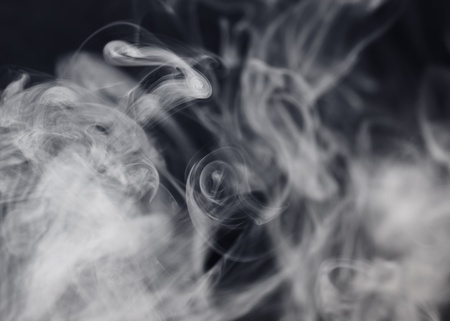 Abstract background from a dense cigaret smokeの写真素材