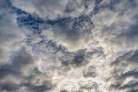Abstract background with blue sky and clouds