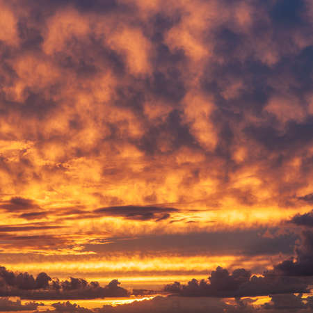 background from the abstract sky with clouds at sunset