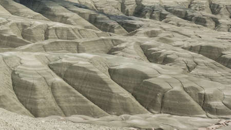 Colorful Hills in Ankara, Turkey (NallÄ±han Renkli Tepeler, GÃ¶kkuÅaÄÄ± Tepeleri, KÄ±z Tepesi)の写真素材