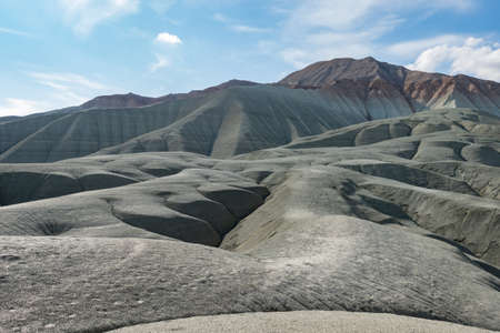 Colorful Hills in Ankara, Turkey (NallÄ±han Renkli Tepeler, GÃ¶kkuÅaÄÄ± Tepeleri, KÄ±z Tepesi)の写真素材