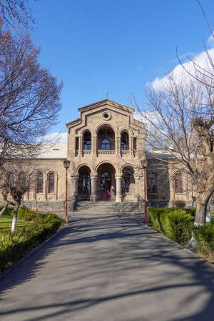 Christian Education Center in Echmiadzin (Etchmiadzin) Vagharshapat, Armeniaの写真素材