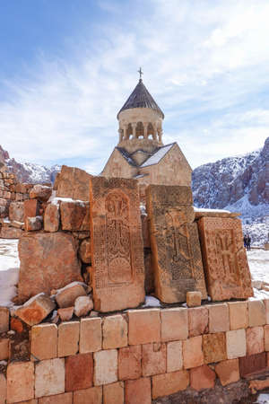 Surb Astvatsatsin Church, Noravank Monastery - Armeniaの写真素材