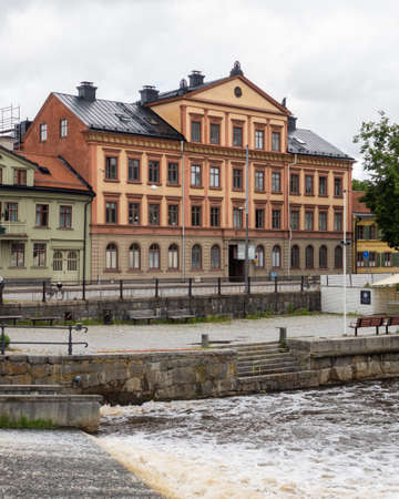 Old buildings in Stockholm, Sweden.の写真素材