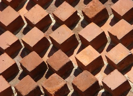Ancient figured bricklaying