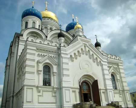 Preobrazhenskiy cathedral of Nikolo of the Ugreshsky monastery based in 14 century. The city of...