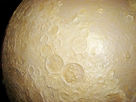 model of the planet Moonの写真素材