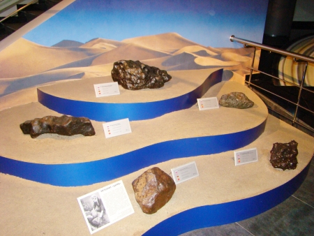 meteorites of different sizesのeditorial素材