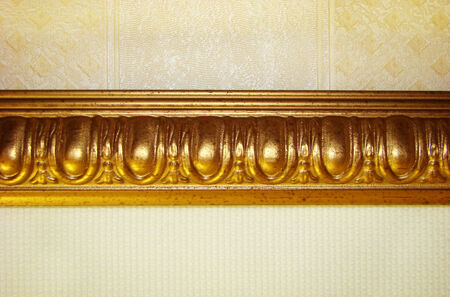 antique prints for embroidery on beige wallpaperの写真素材