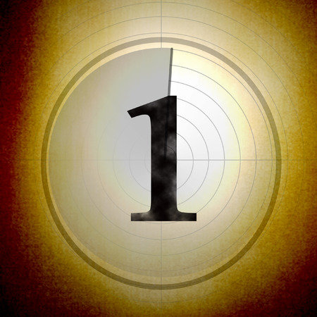 Countdown to movieの写真素材