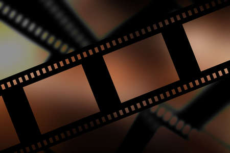 Negative film stripの写真素材