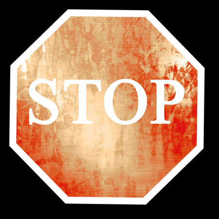 Stop signの写真素材