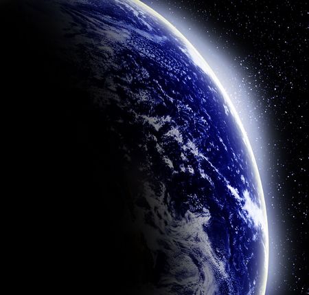 Earth as seen from outer space