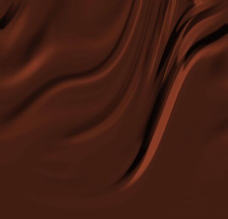 Molten chocolate background with dark shadesの写真素材