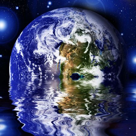 Earth in space