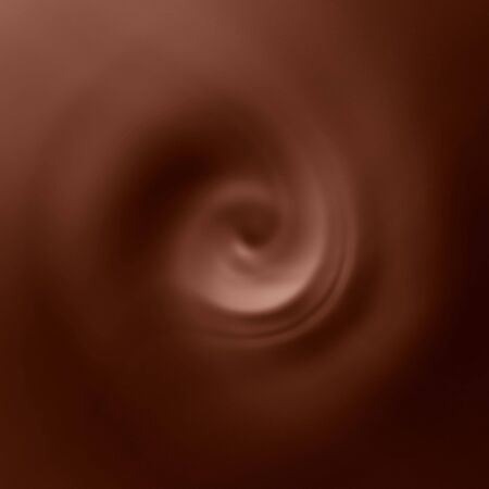 chocolate swirl with some smooth lines in itの写真素材