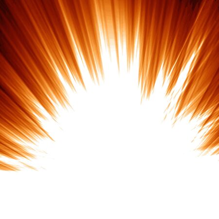 explosion on a red or orange background