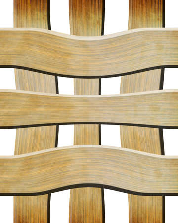 Wood fence with straight lines in itの写真素材