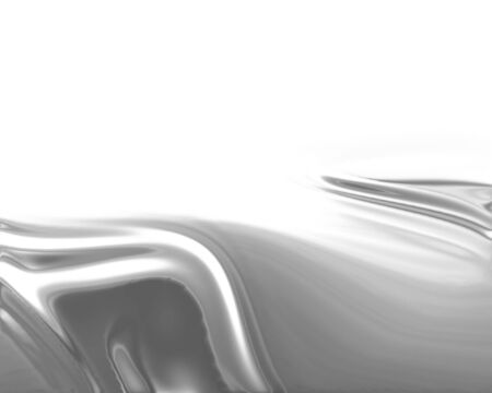 liquid metal with some soft waves in itの写真素材