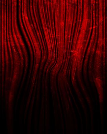 Movie or theater curtain with some folds on itの写真素材