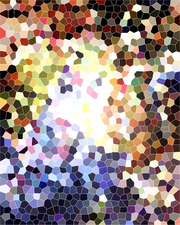colorful background with a mosaic pattern in itの写真素材